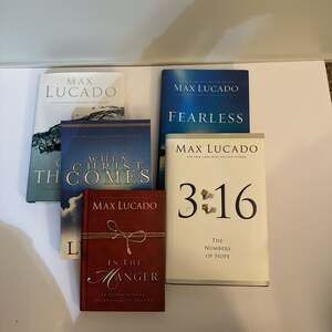Max Lucado Hardcover book set of 5